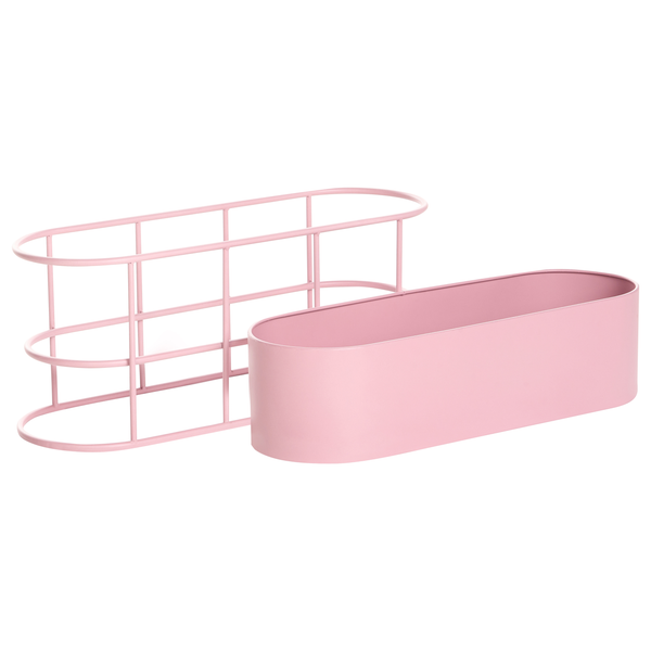 Ablagekorb mit Halterung für Badaccessoires