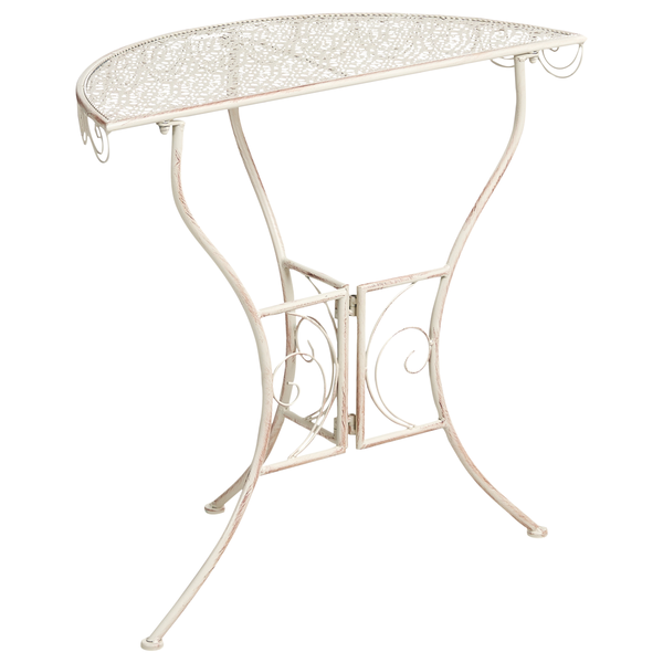 Bistro Set JUINA Metall Hellbeige