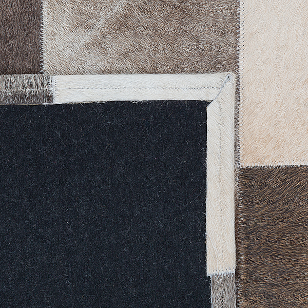 Teppich SOKE Bunt 160 x 230 cm Echtleder
