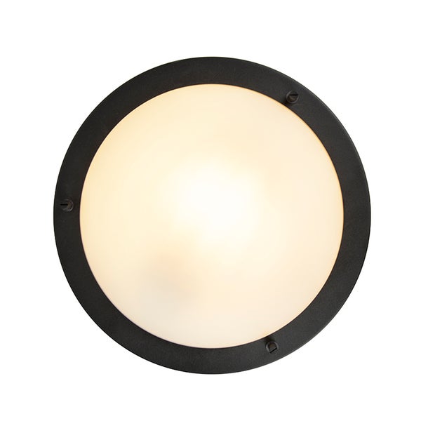 Moderne Deckenleuchte schwarz IP44 - Yuma 31