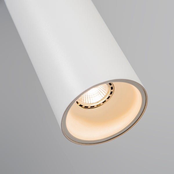 Design-Pendelleuchte Weiß Rund GU10 50mm - Tubo