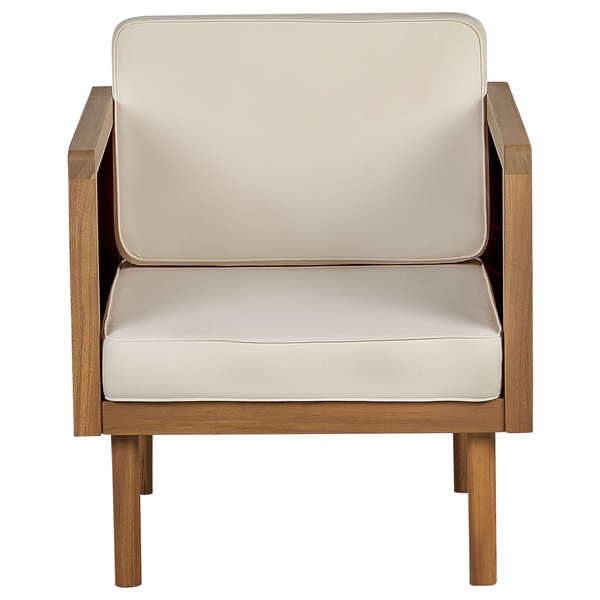 Bistro Set inkl. Kissen BARATTI Akazienholz Braun