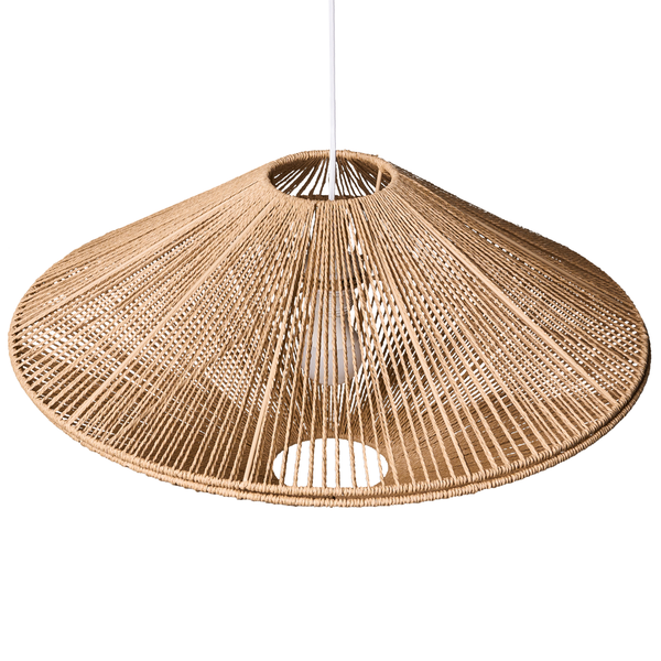 Hängelampe aus Seil