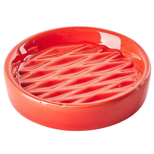 Badaccessoires Set 3-teilig BELEM Keramik Rot