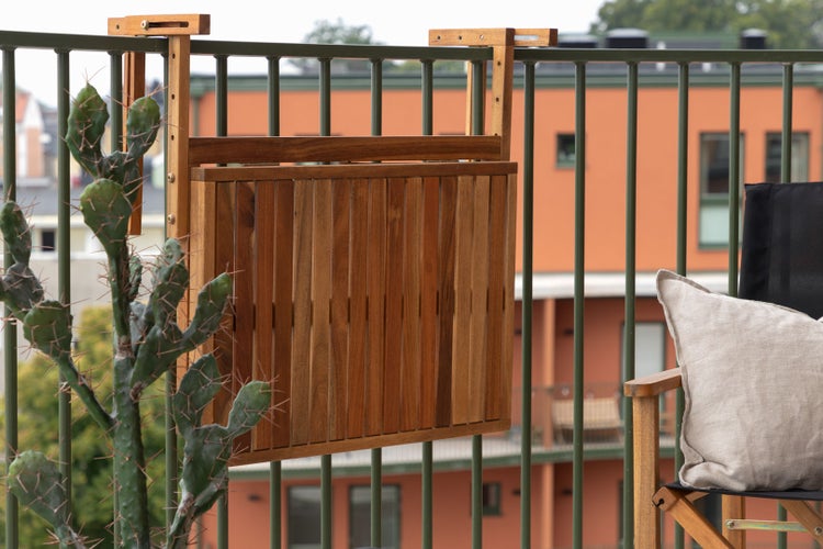 Marion Gartentisch Balkon Natur. 48 X 60 X 45 cm