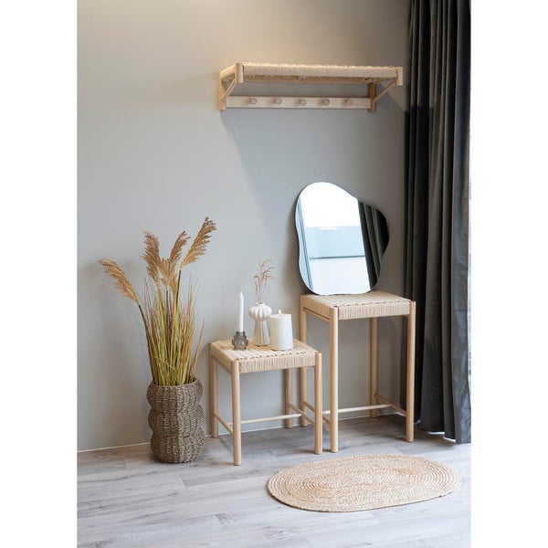 Abano Wandgarderobe natur. 78 X 31 X 17 cm