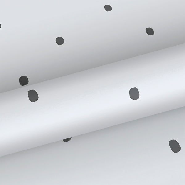 Sanders und Sanders Tapete Punkte Schwarz und Weiß - 53 cm x 10.05 m - 640650