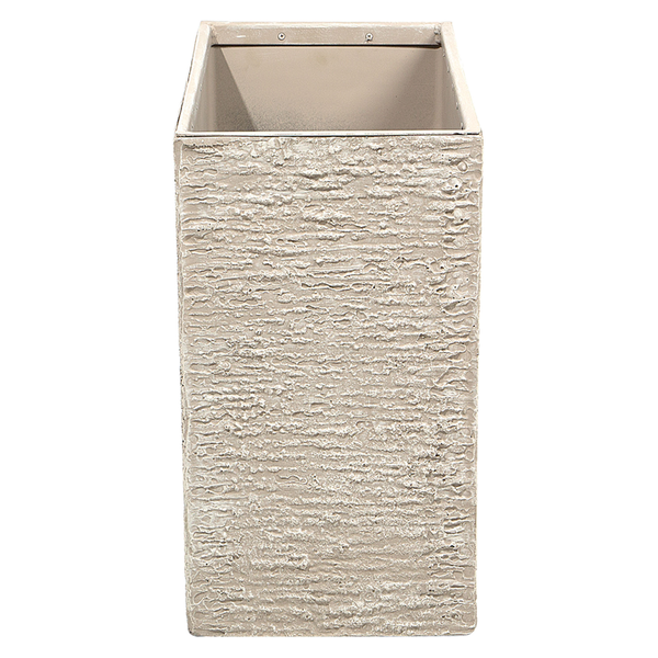 Blumenkübel EDESSA Stein 70 cm Hellbeige