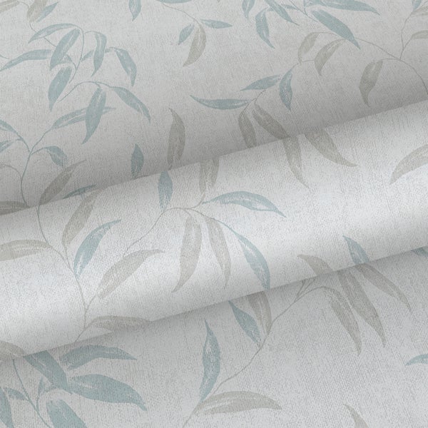 Sanders und Sanders Tapete Blätter Graublau - 53 cm x 10 m - 640234