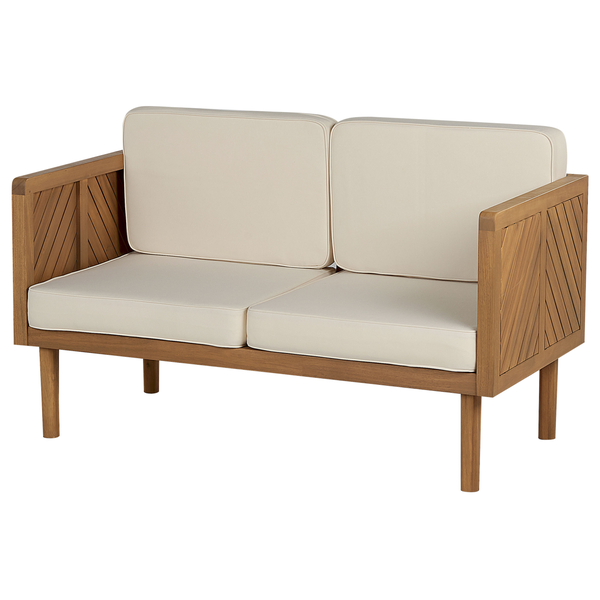 Gartensofa 2-Sitzer BARATTI Akazienholz Braun