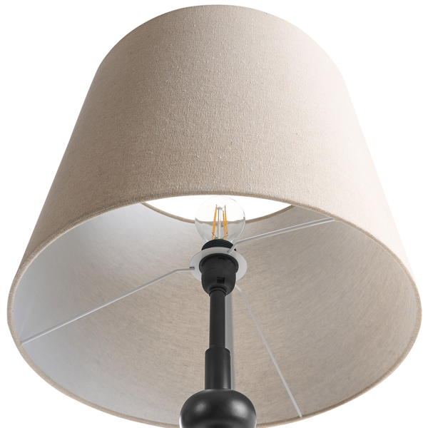 Stehlampe KRIOS Metall Schwarz