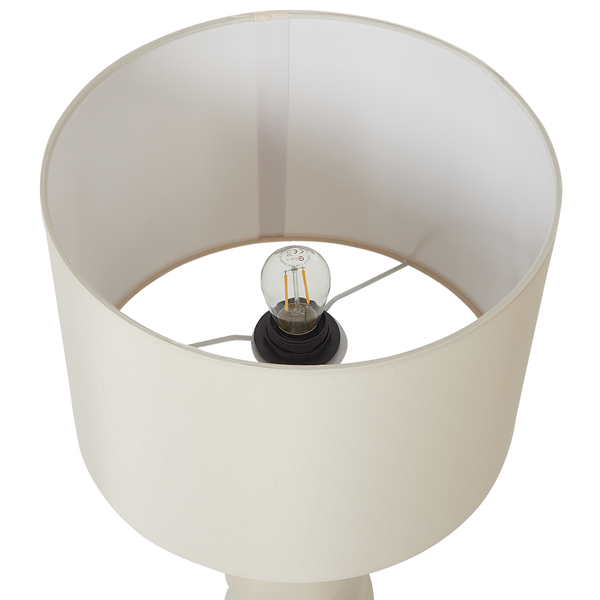 Tischleuchte VILAR Keramik Beige