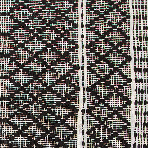 Teppich FEHIMLI 80 x 150 cm Echtleder Schwarz