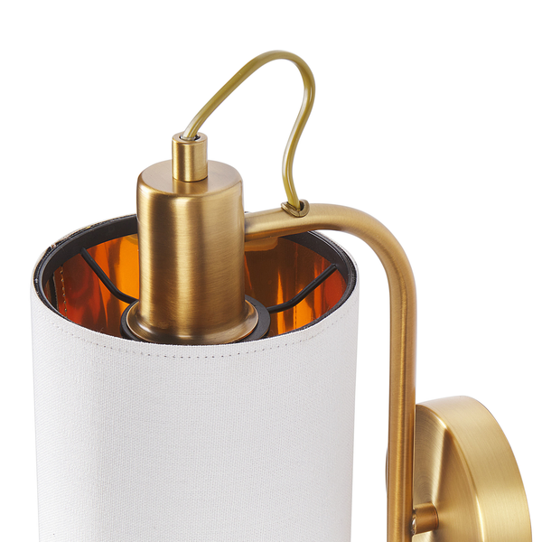 Wandlampe LIBERIA Metall Kupfer