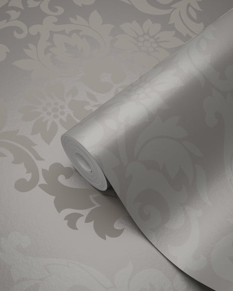 Origin Wallcoverings Tapete Ornamente Taupe und Bronze - 53 cm x 10.05 m - 346212