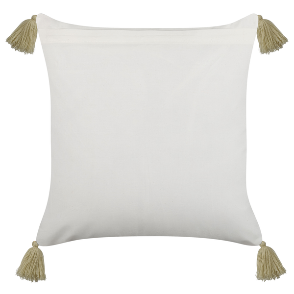 Dekokissen 2er Set SYRINGA Baumwolle 45 x 45 cm Grün Geometrisches Muster