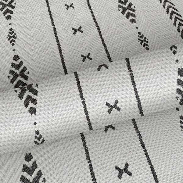 Sanders und Sanders Tapete ethnische Motive Beige und Schwarz - 53 cm x 10 m - 640521