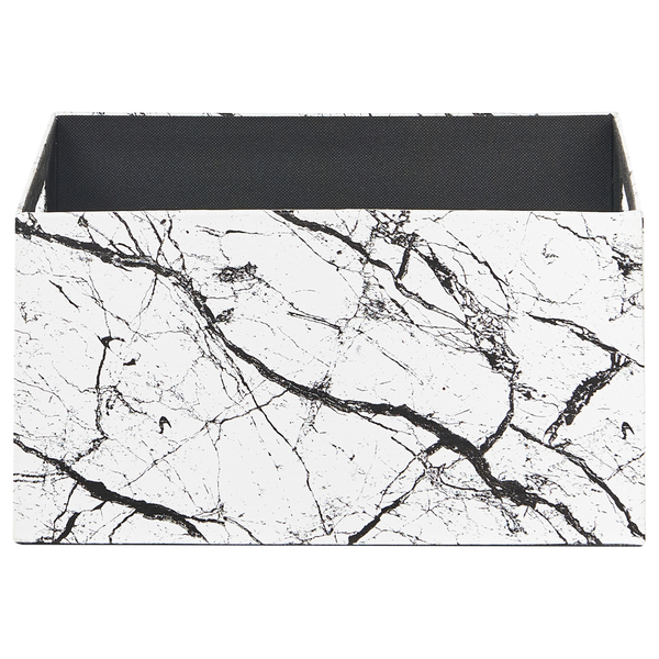 Aufbewahrungsbox mit Marmor-Optik