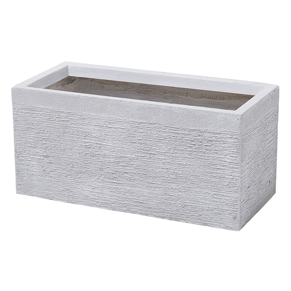 Blumenkübel MYRA Keramik 50 cm Weiß