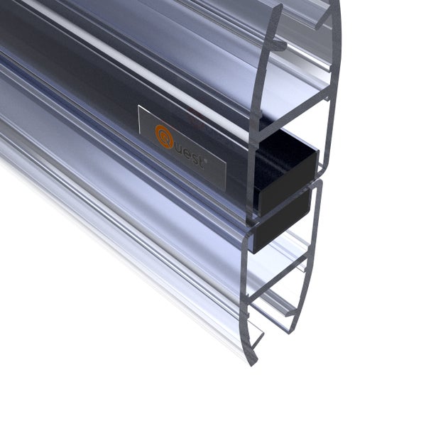 Quest Logo auf Dichtungsprofil