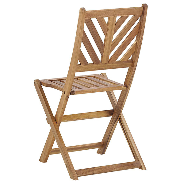 Bistro Set klappbar TERNI Akazienholz Braun
