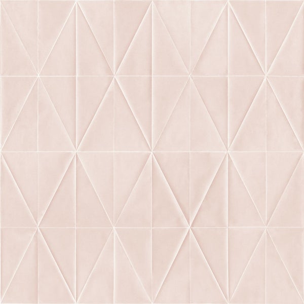 Origin Wallcoverings Tapete Origami-Muster Hellrosa - 53 cm x 10.05 m - 347856