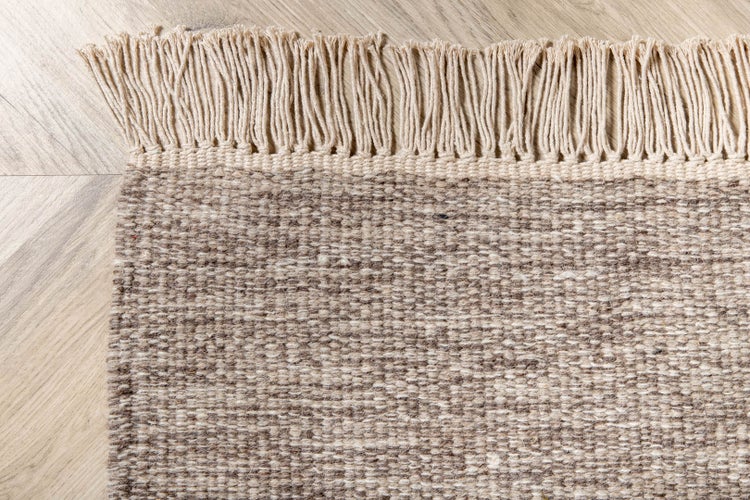 Cyrus Teppich 230x160 cm Wolle beige. 160 X 230 X 1 cm