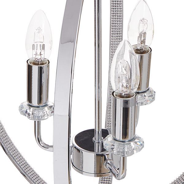 Kronleuchter TENOIRO Metall Silber