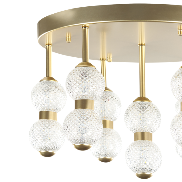 Deckenlampe YOWAKA Metall Gold