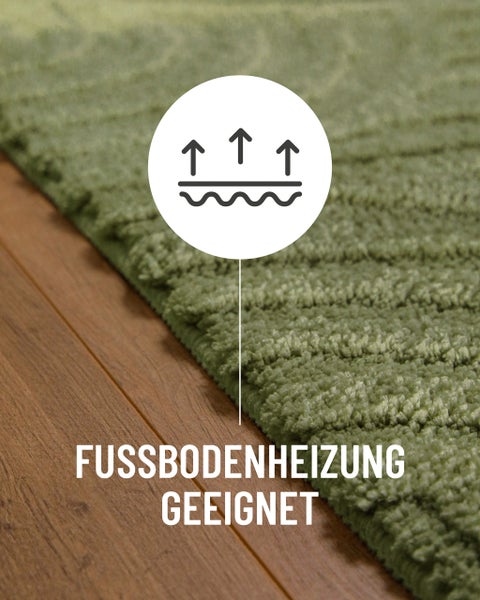 Teppich geeignet für Fußbodenheizung