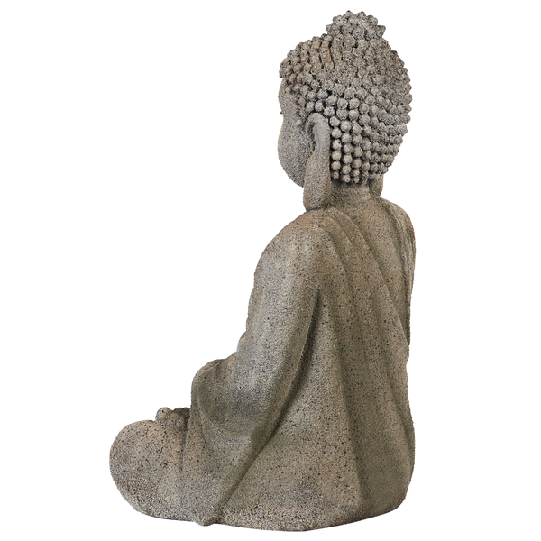 Dekofigur Buddha grau 41 cm VALLOIRE
