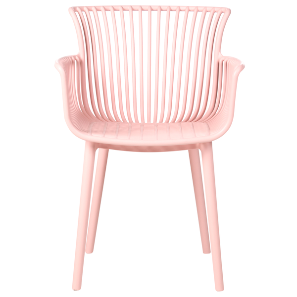 Gartensessel mit Armlehnen aus Kunststoff