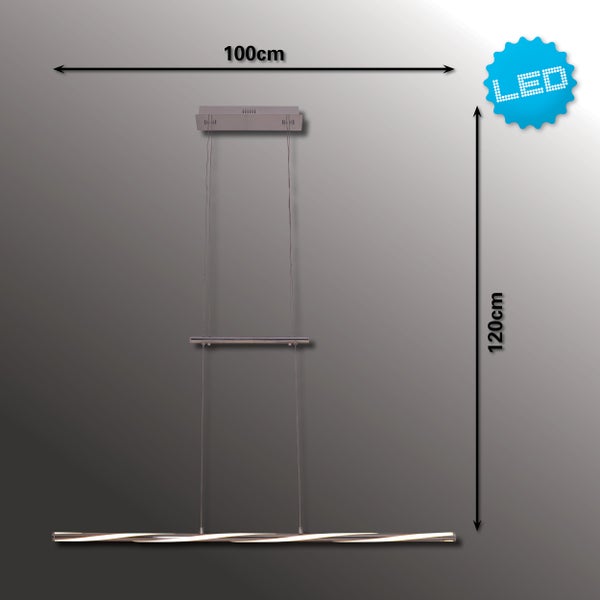 LED Jojo-Pendelleuchte dimmbar TWIST