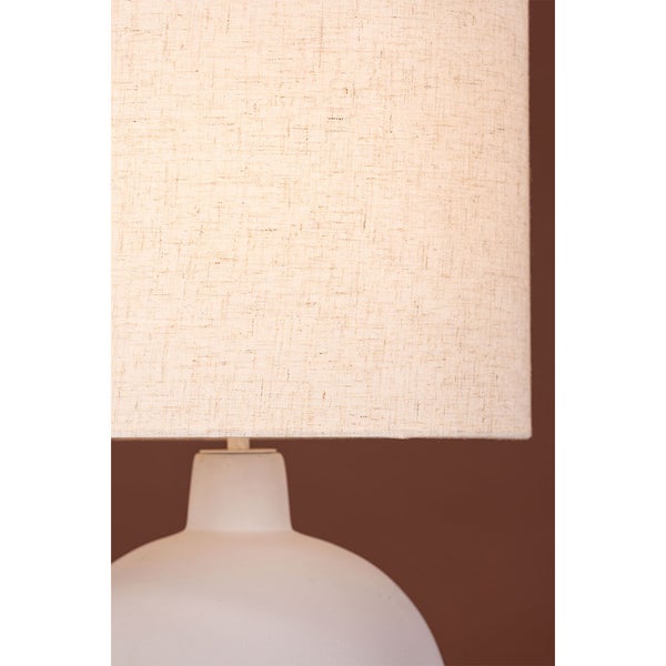 Torcello Beleuchtung Tischlampe 32x32x51cm Grau. 32 X 32 X 51 cm