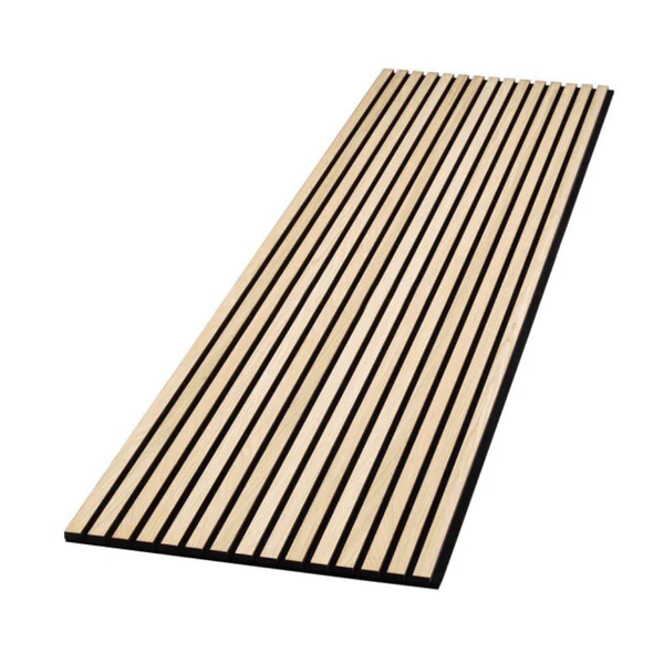 2er-Set Akustikpaneele / Wandpaneele aus Holzfunier und Filz | Kiefer Comfort 244 x 60 cm | myHarry