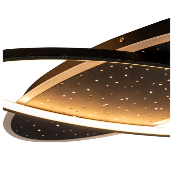 Dekorative LED-Deckenleuchte mit Sternenhimmel-Optik