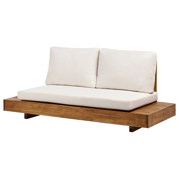 Gartensofa 2-Sitzer MARETTIMO zertifiziertes Akazienholz Braun