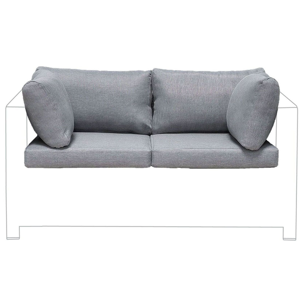 Outdoor Kissenbezug Set MILANO Grau