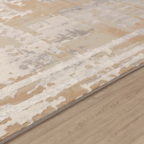 Abstrakt Moderner Teppich Beige/Grau 120x170 cm MARTINA