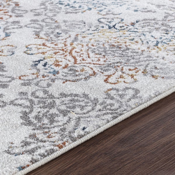 Vintage Orientalischer Teppich Blau/Orange 200x275 cm HARU