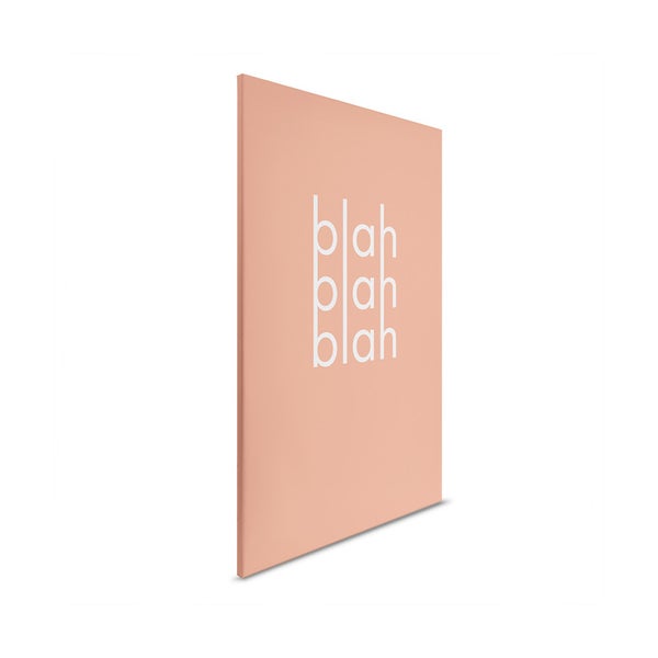 Notizbuch mit der Aufschrift Blah Blah Blah