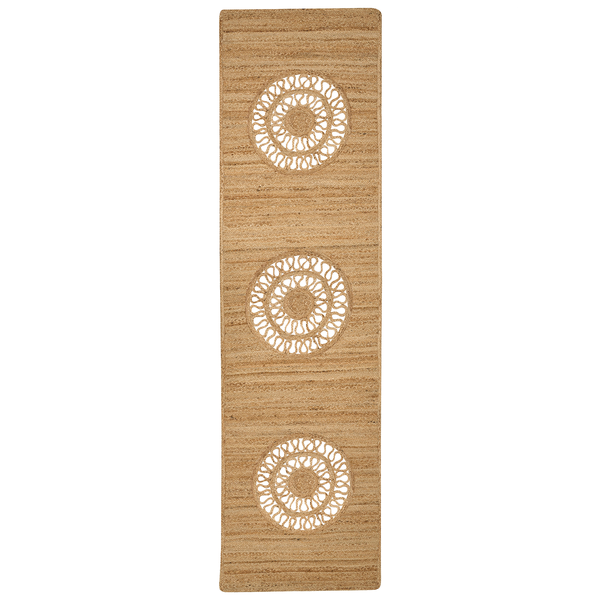 Teppich HATIPOGLU Beige 80 x 300 cm Jute