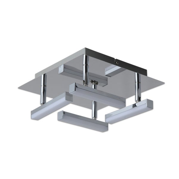 Quadratische Deckenleuchte mit LED Leuchtmitteln