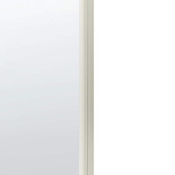 Detailansicht eines weißen Profils.