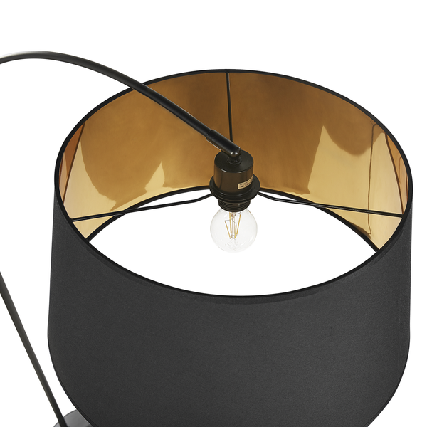 Stehlampe YABUS Metall Schwarz