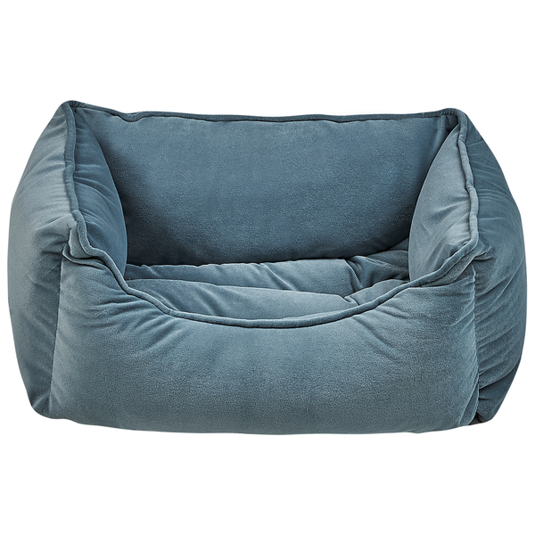 Tierbett IZMIR Samtstoff Blau
