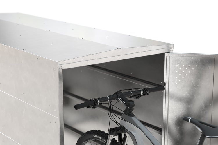 Fahrradgarage BikeBox 1 Basic AE ohne Seitenwand
