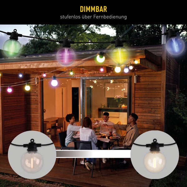 Solar-10er Lichterkette WW CADENA