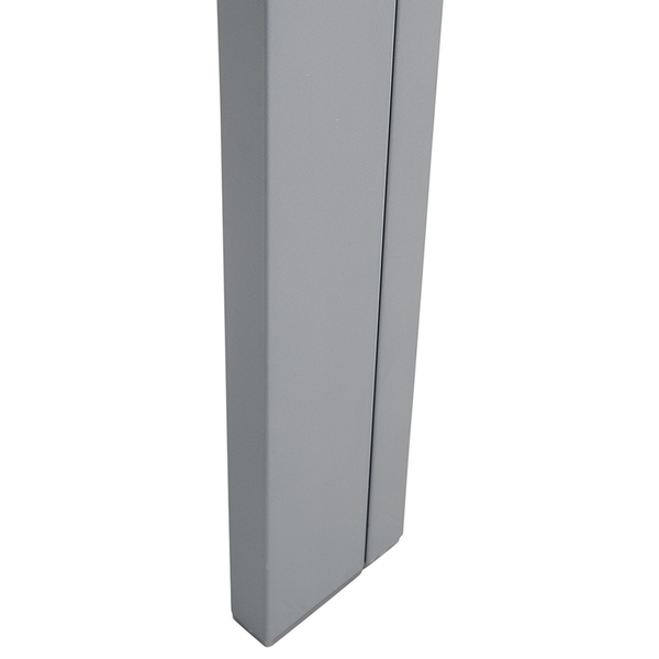 Gartentisch CATANIA 160 cm 91 cm Glas Schwarz