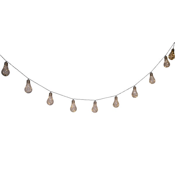 Lichterkette mit Glühbirnen